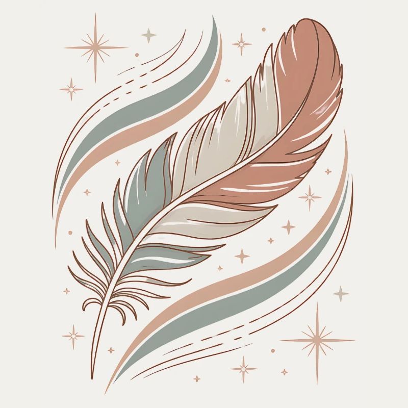 Plume d’âme boho