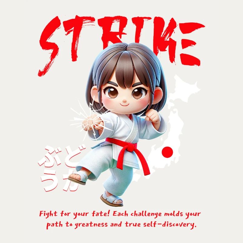 Chibi Karateheld Strike