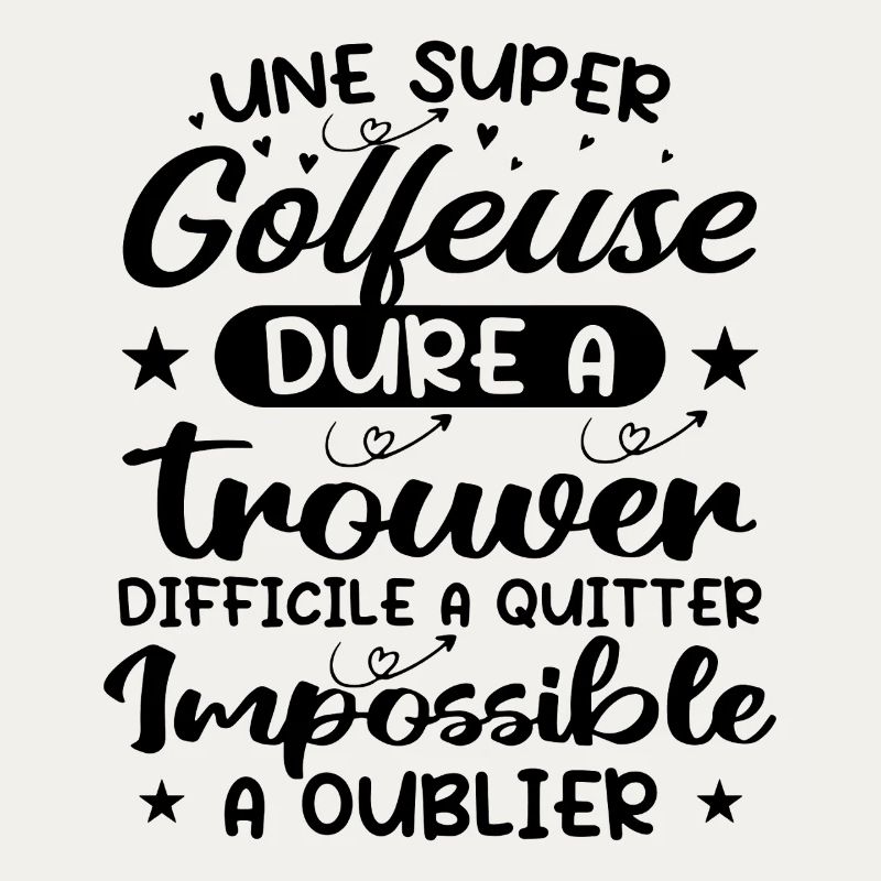 Une Super Golfeuse - Cadeau golfeuse