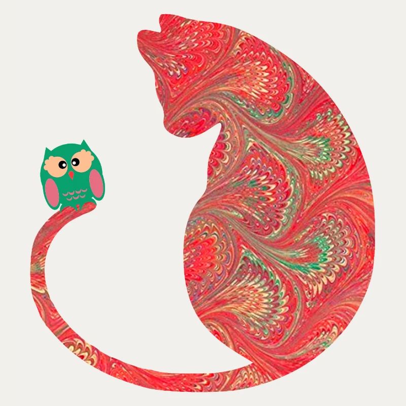 Chat avec hibou E 91