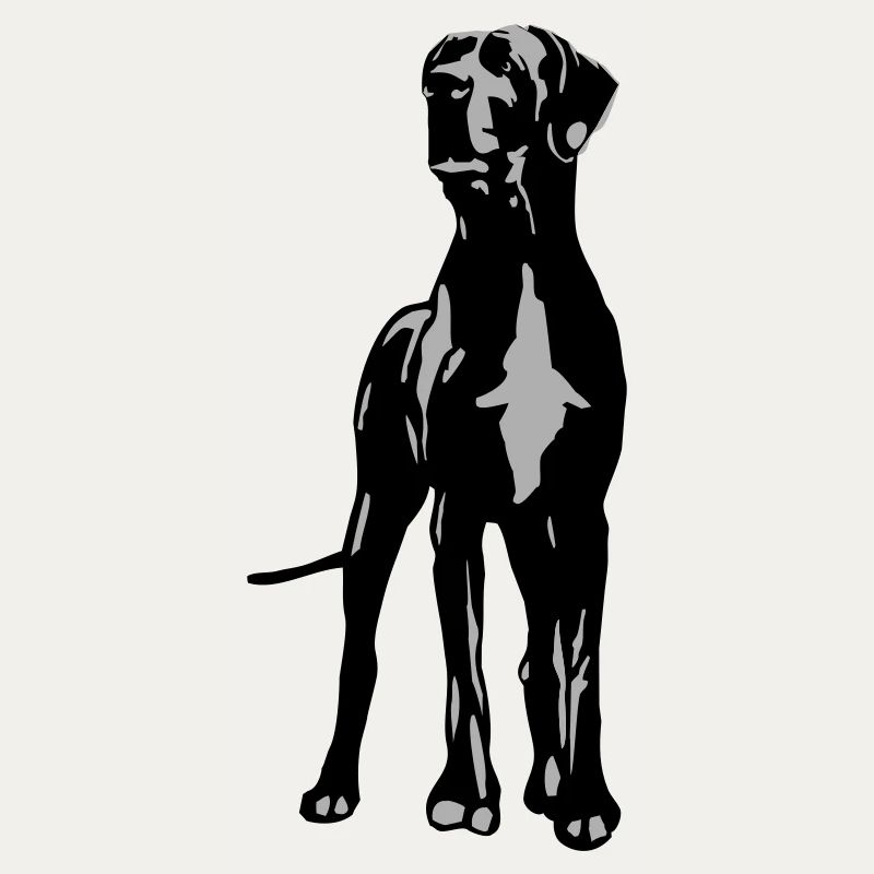 Dino Great Dane 2 couleur