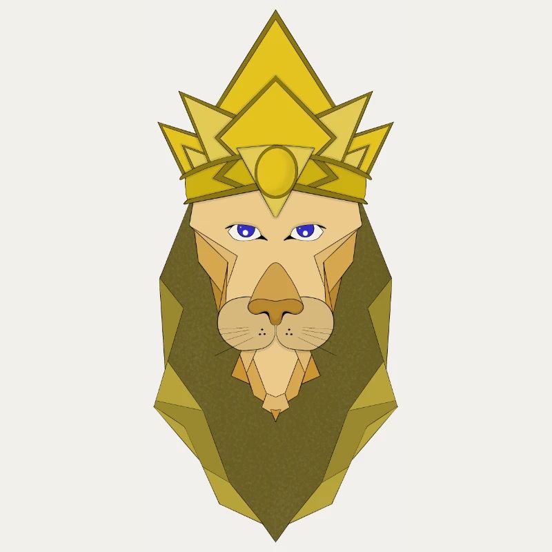 Polygonaler Kaiserlöwe