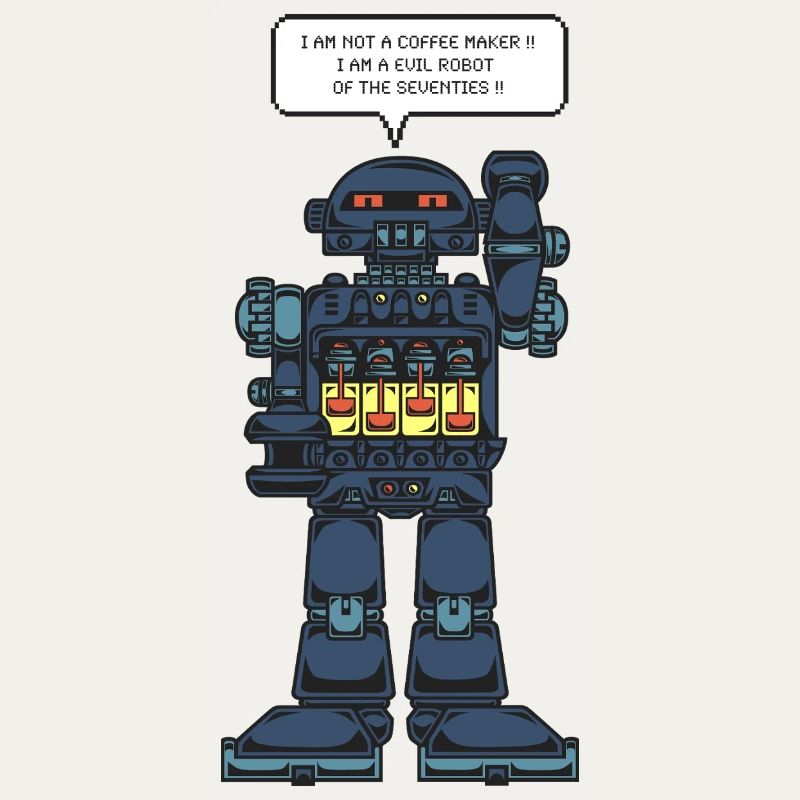 Battery-powered robot