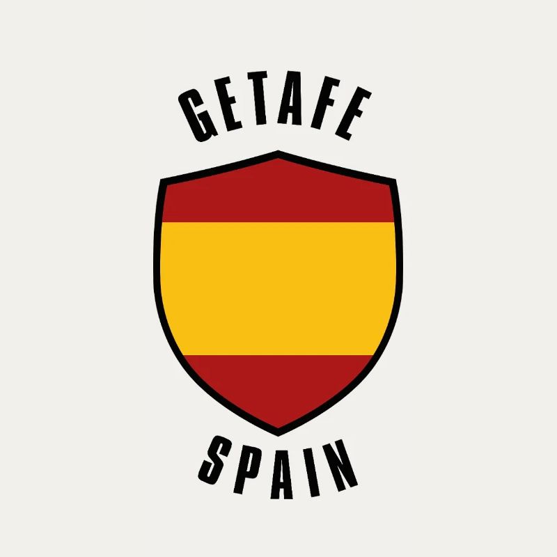Getafe Spanien Schildemblem