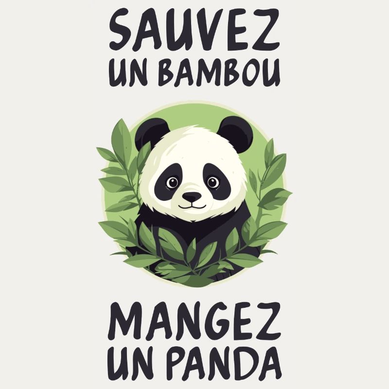 Rette einen Bambus, iss einen Panda.