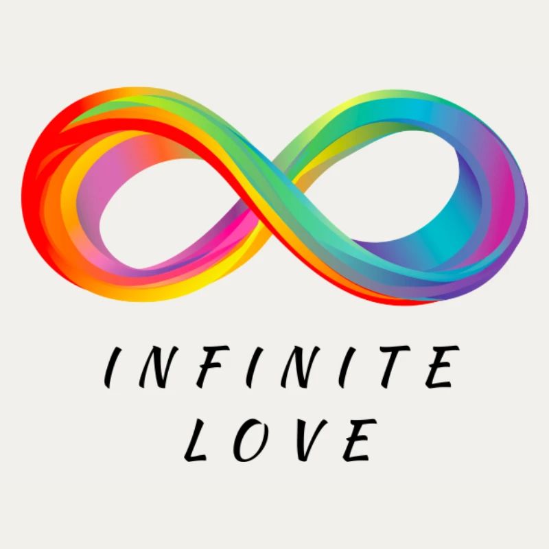 Infinite Love - Buntes Unendlichkeitszeichen