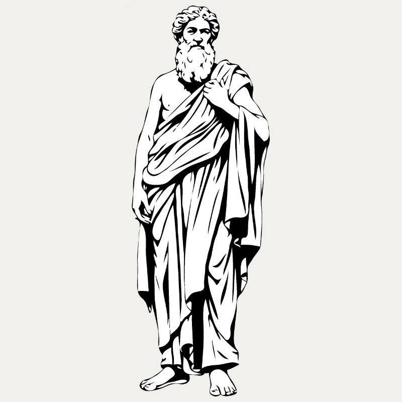 Römischer Senator oder griechischer Philosoph