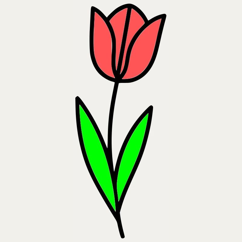 Bande dessinée Tulip Fleur