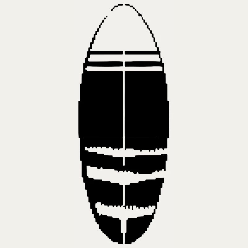 Surfbrett Pixel