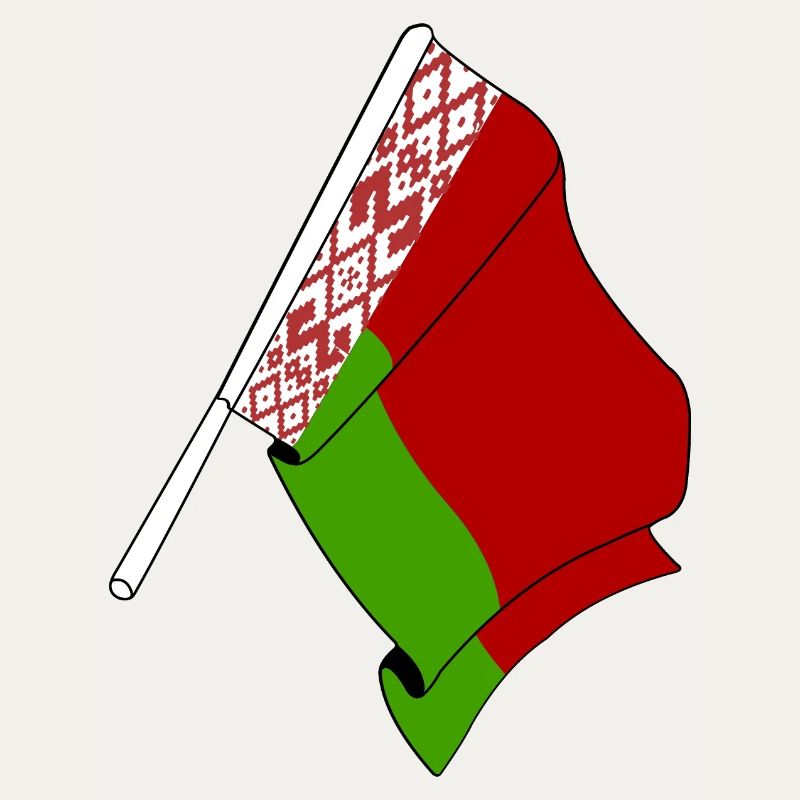 Drapeau de la Russie blanche