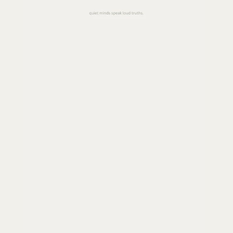 Dunkle Minimaltext-Typografie
