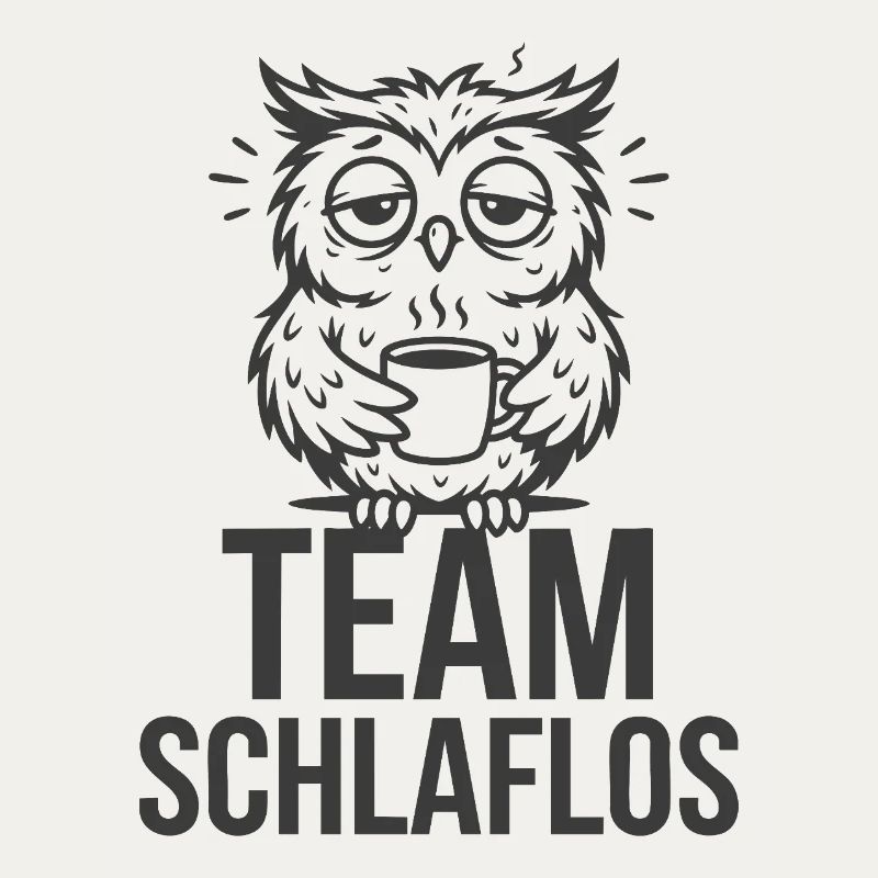 Équipe Insomniaque – Hibou Fatigué