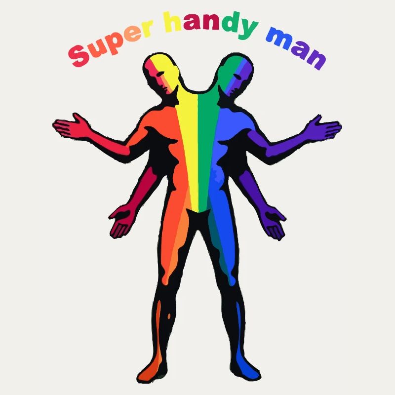 Super-Handwerker-Regenbogen