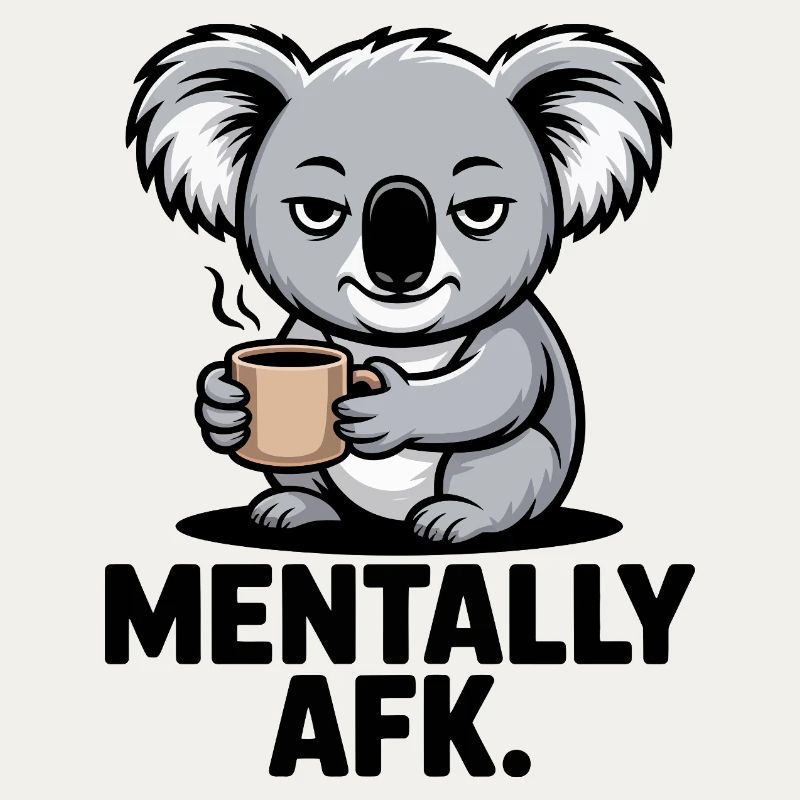 Koala AFK Kaffee