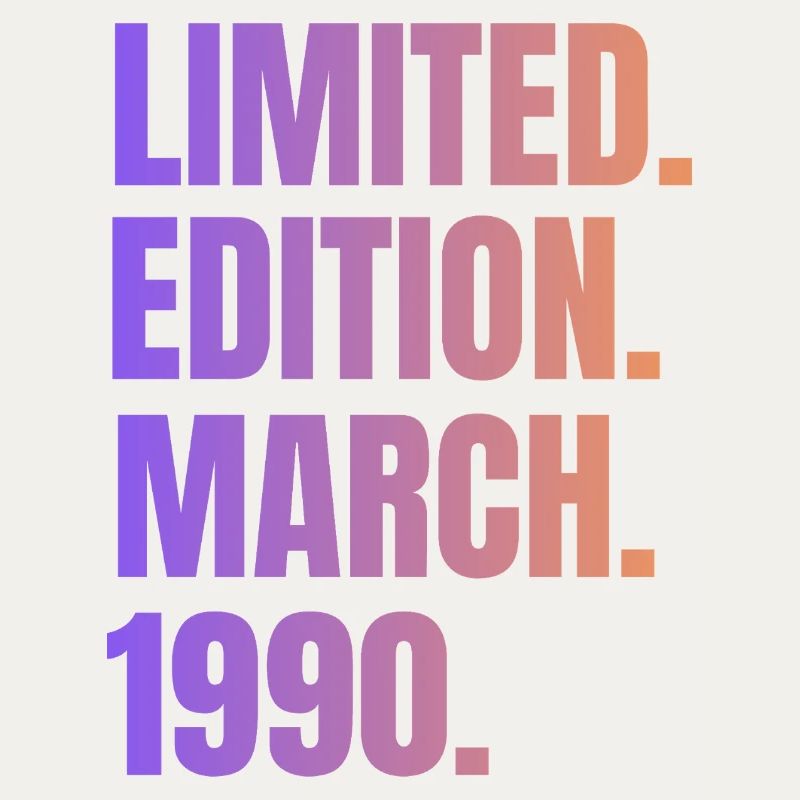 Édition Limitée Mars 1990