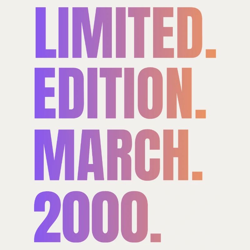 Édition Limitée Mars 2000