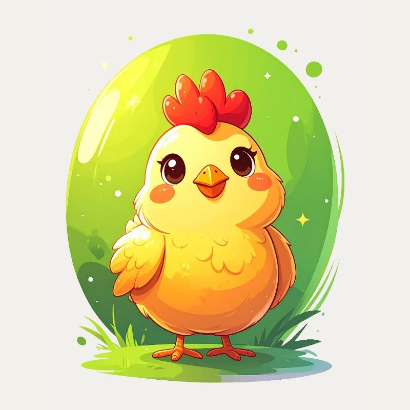 Cute chicken