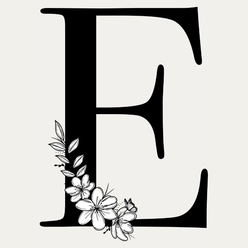 Letter E