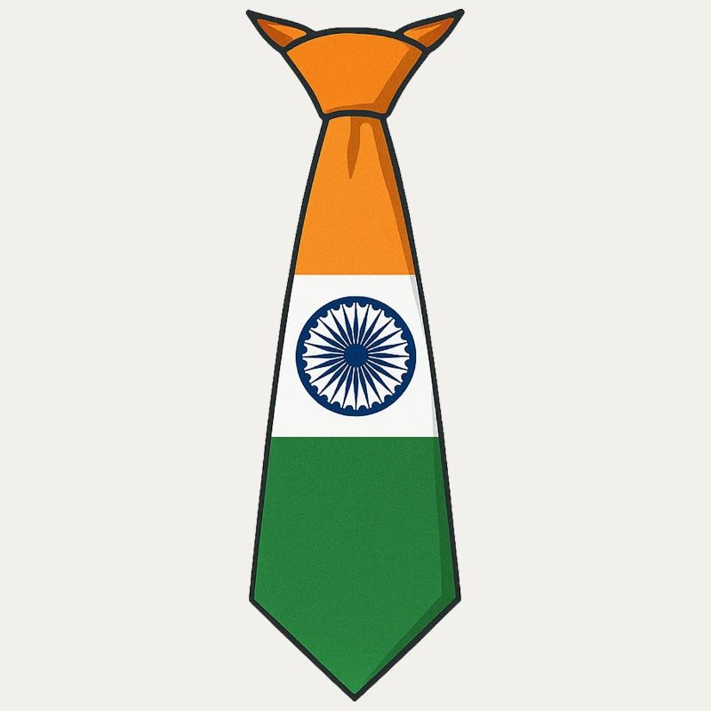 India Tie – Flaggendesign