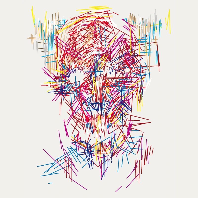 Halloween devil / Abstract