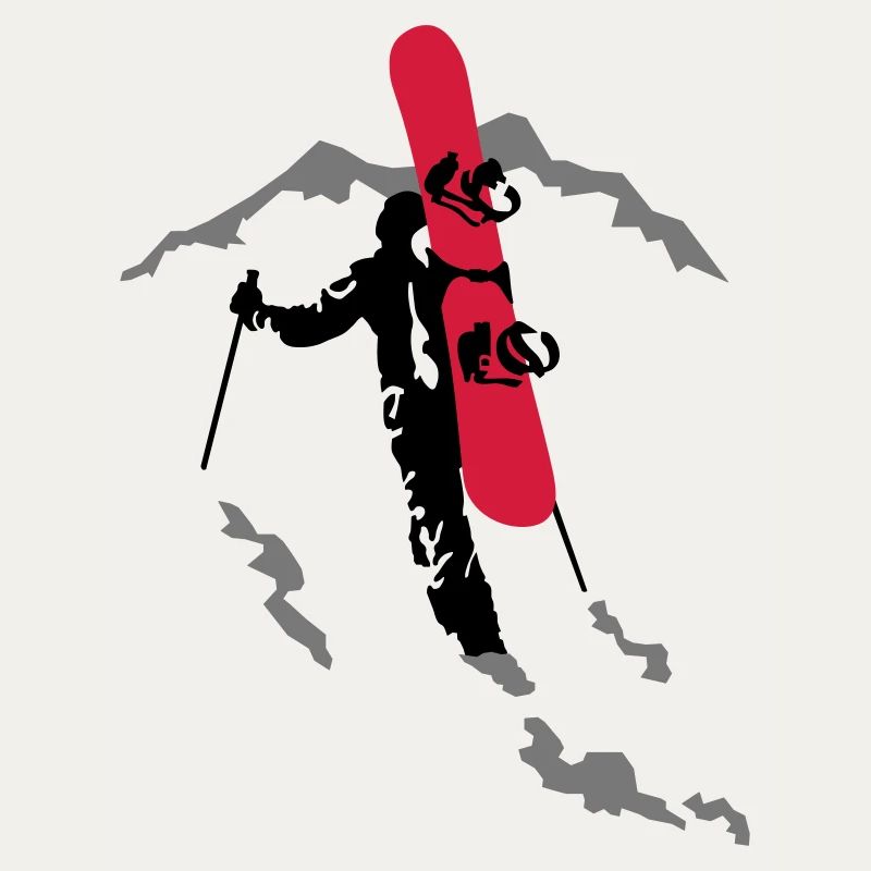 snowboard freerider