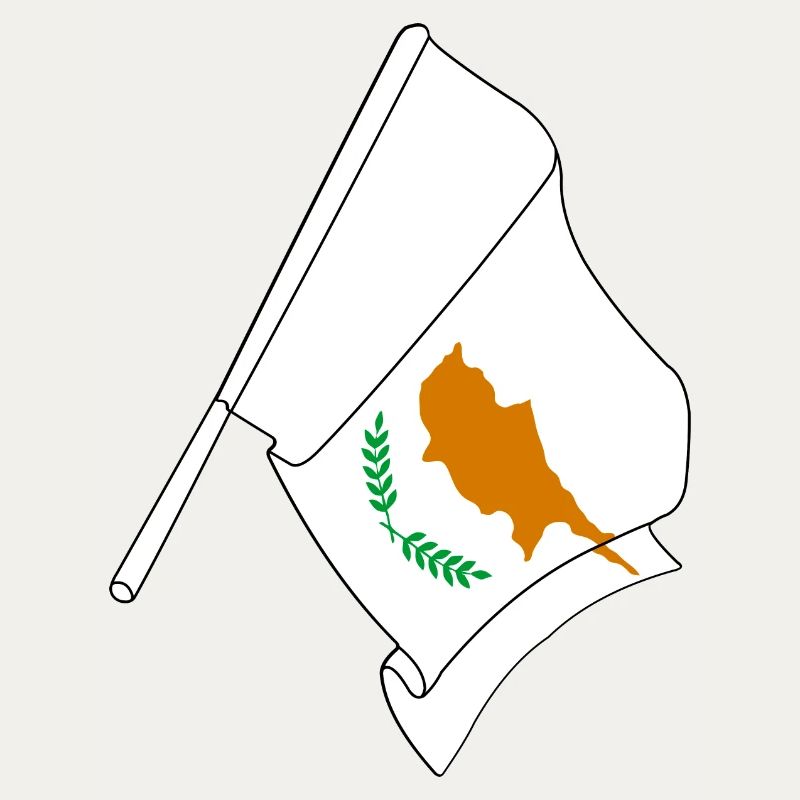 Flagge Zypern