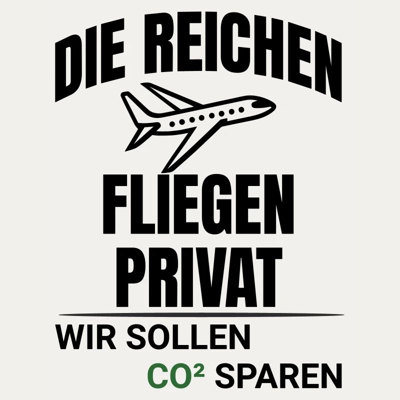 Abstraktes CO2 Klimaschutz Design