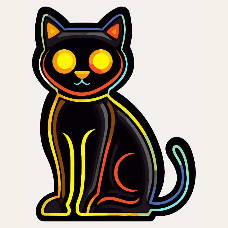 Chat Halloween Bande dessinée Chat