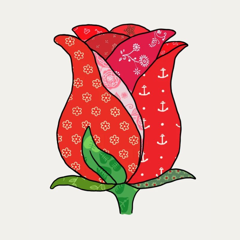 Pattern rose