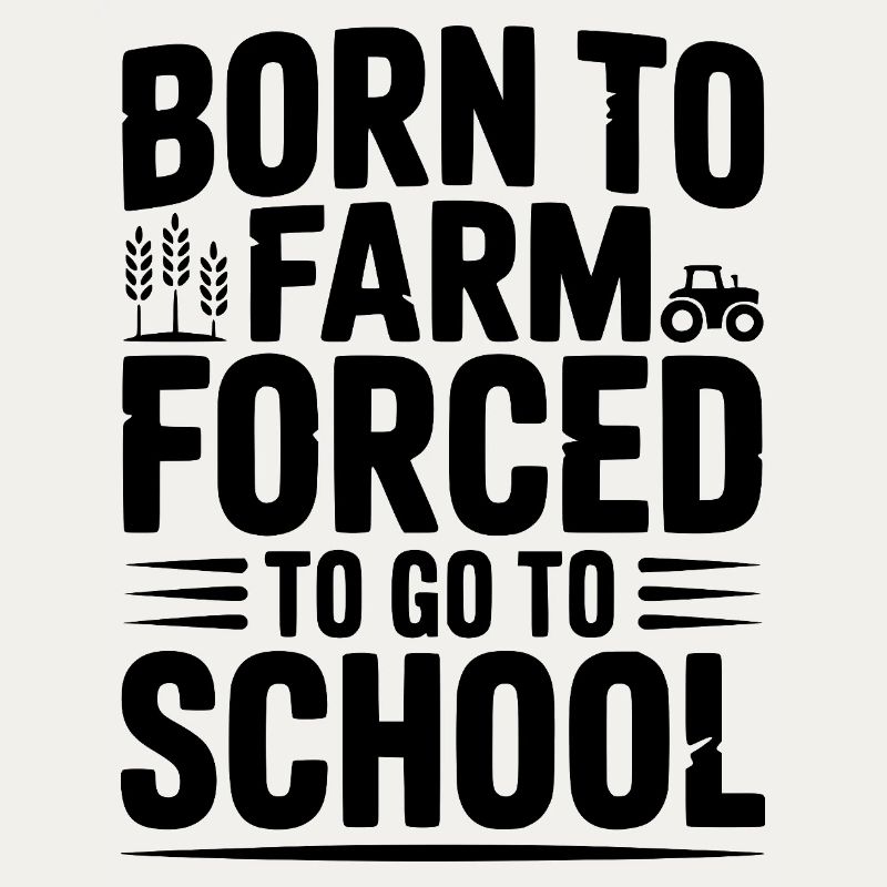 Né à la ferme forcé d’aller à l’école