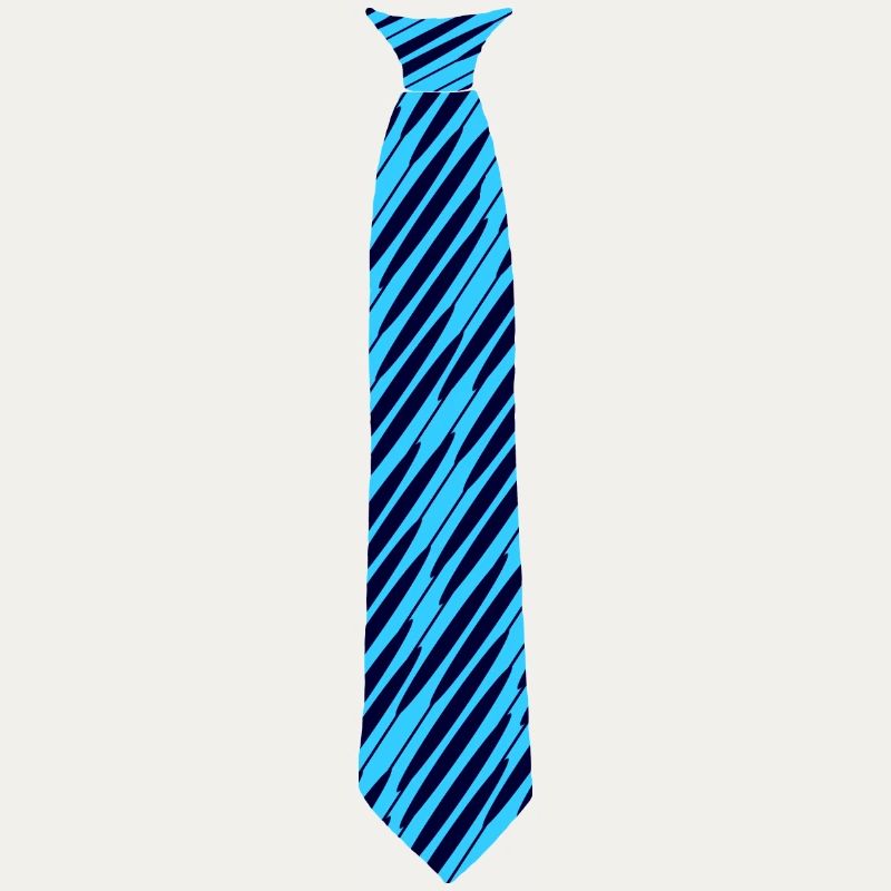 tie pattern oblique blue
