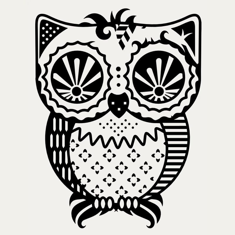 Patchwork owl