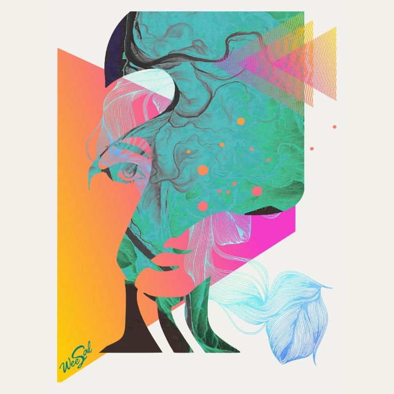 visage abstrait