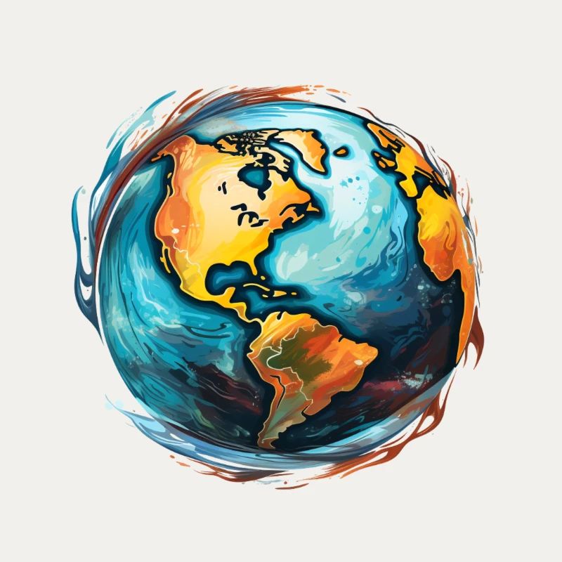 Globe in motion