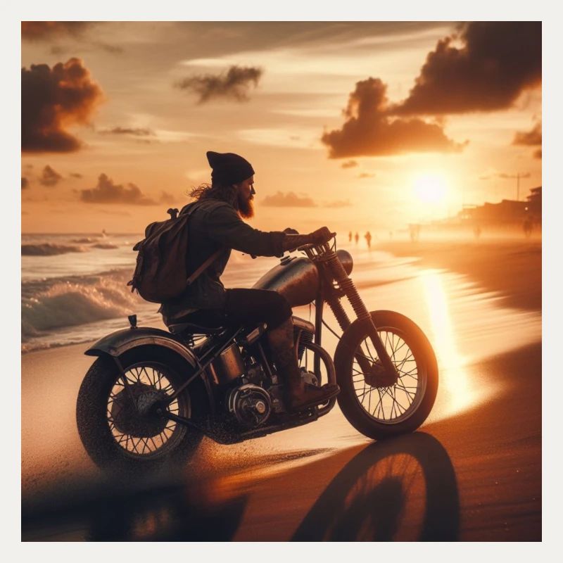 Moto Old Sunset 2