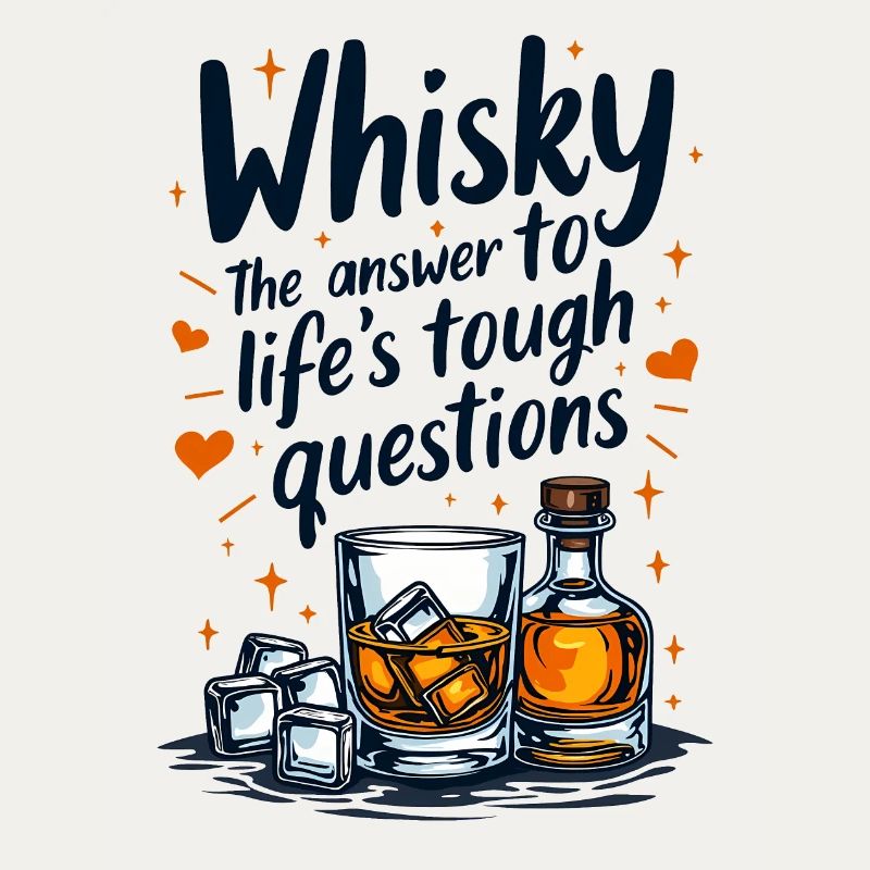 WHISKY : LA RÉPONSE AUX QUESTIONS DIFFICILES DE LA VIE