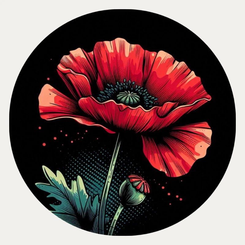 Poppy Red