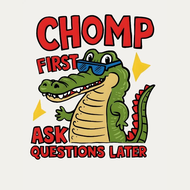 Chomp First, Ask Questions Later