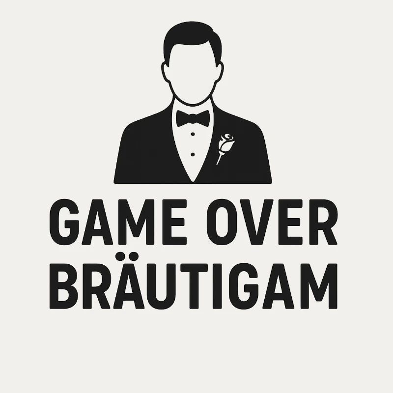 Hochzeit Bräutigam Game Over