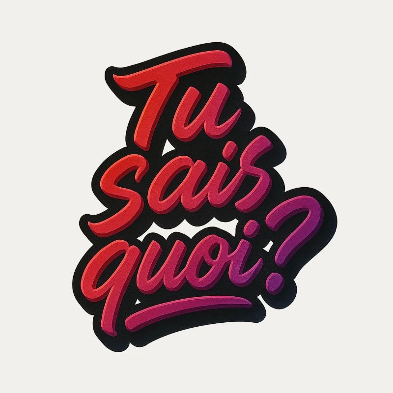You know what?