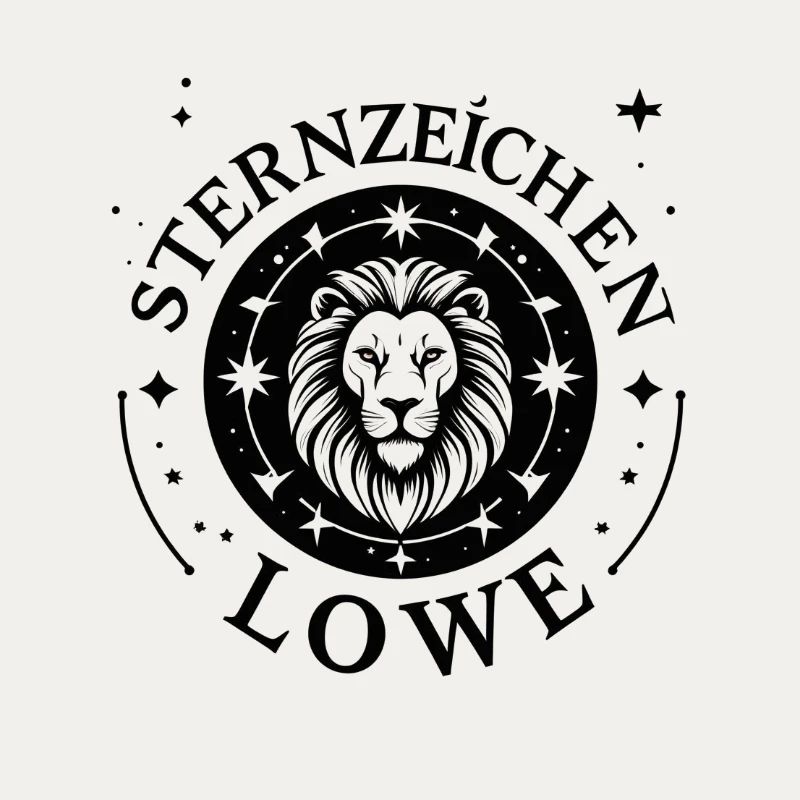 Löwe Sternzeichen Mandala