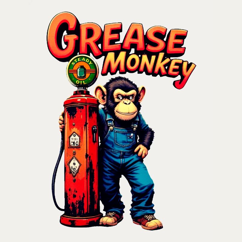 GreaseMonkey Retro-Pumpendesign