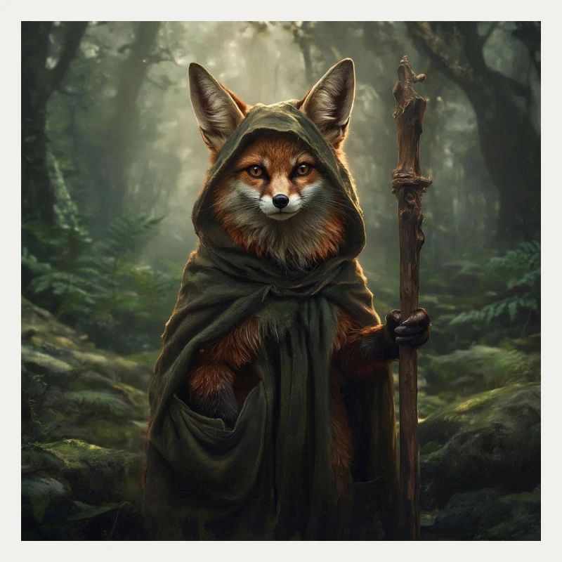 Renard des Forêts dans le Cap des Druides