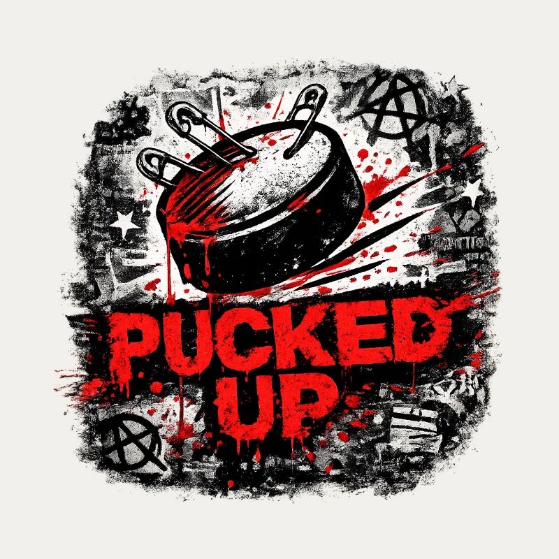 Punk graffitier déformé