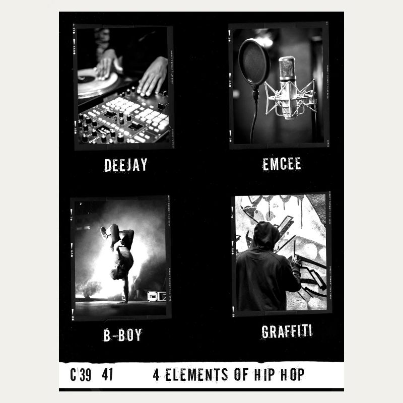 4 Hip Hop Elemente