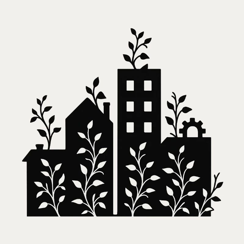 Stadtsilhouette