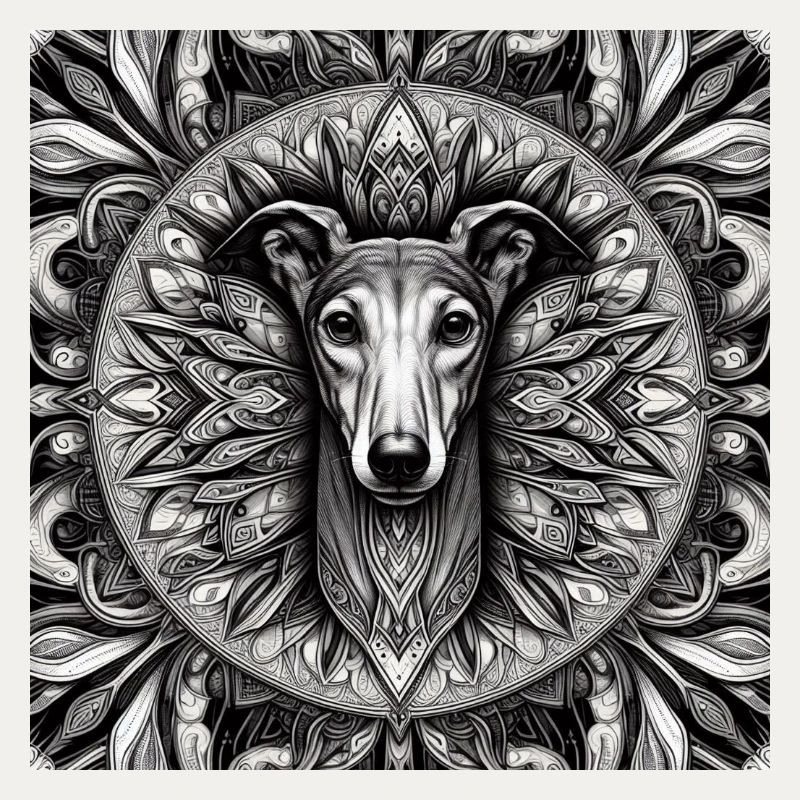 Mandala du lévrier