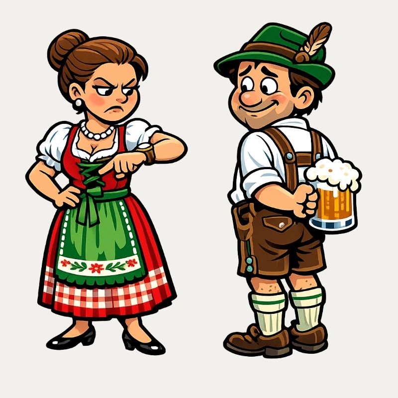 Ehe-Humor Chef & Bier