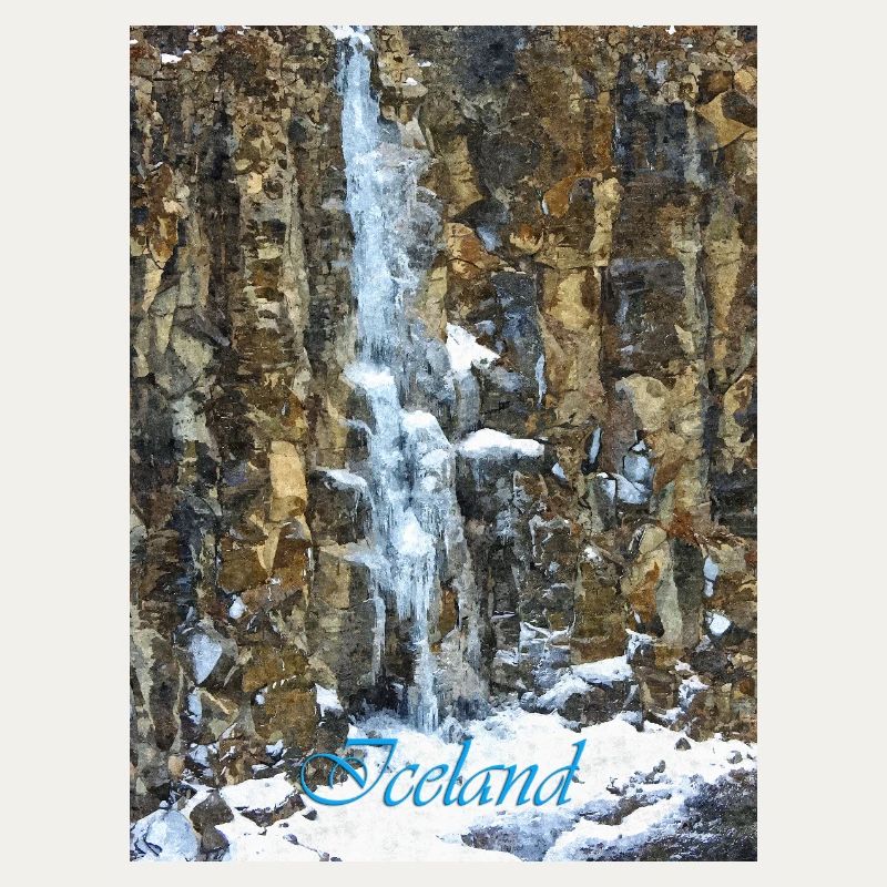 Cascade d'Islande