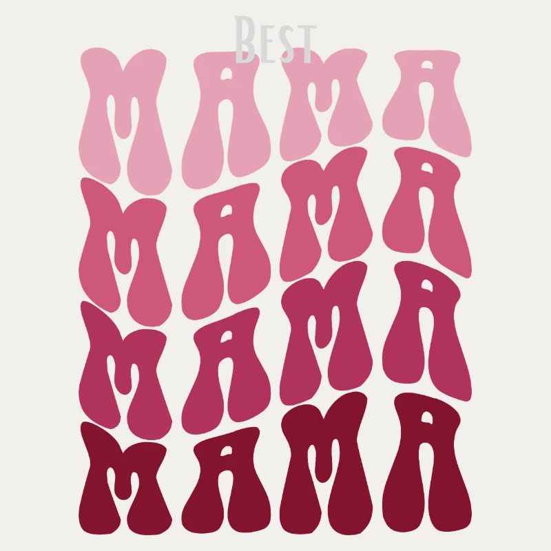 Best Mama Pattern Mosaic